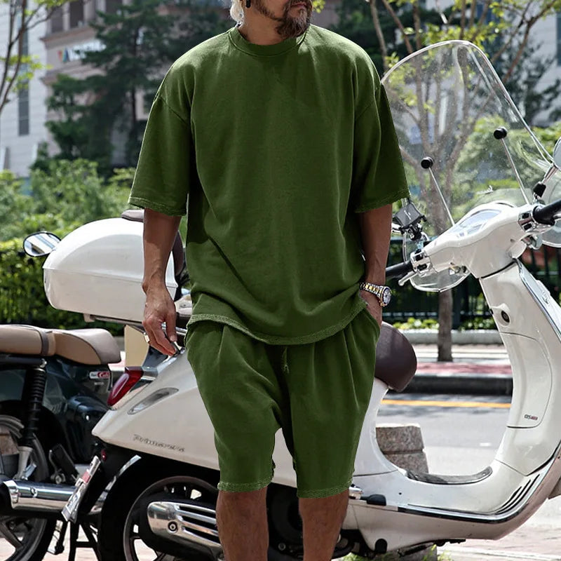 Cotton Men Casual Set