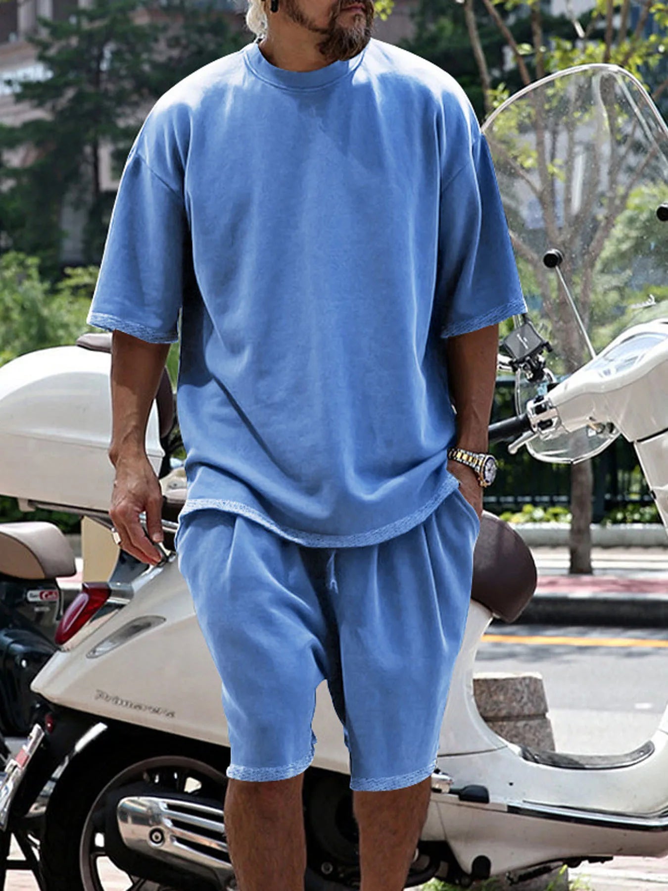 Cotton Men Casual Set