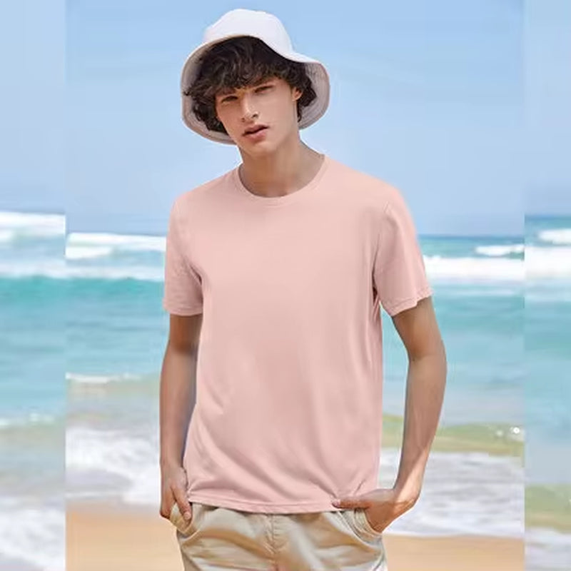 Summer Cotton T Shirts Men
