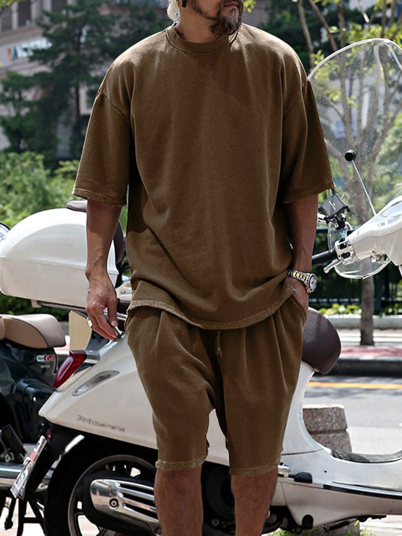 Cotton Men Casual Set