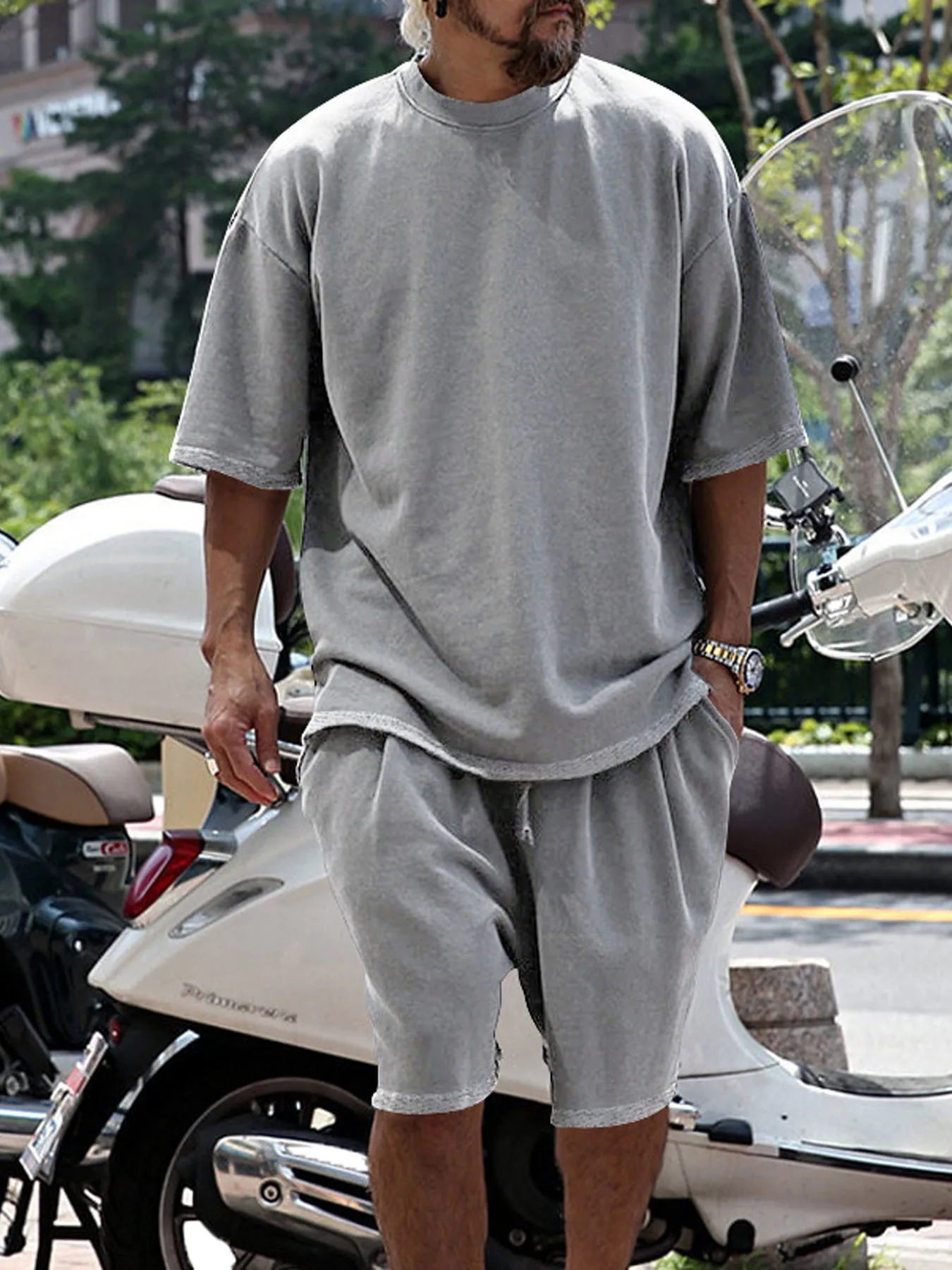 Cotton Men Casual Set