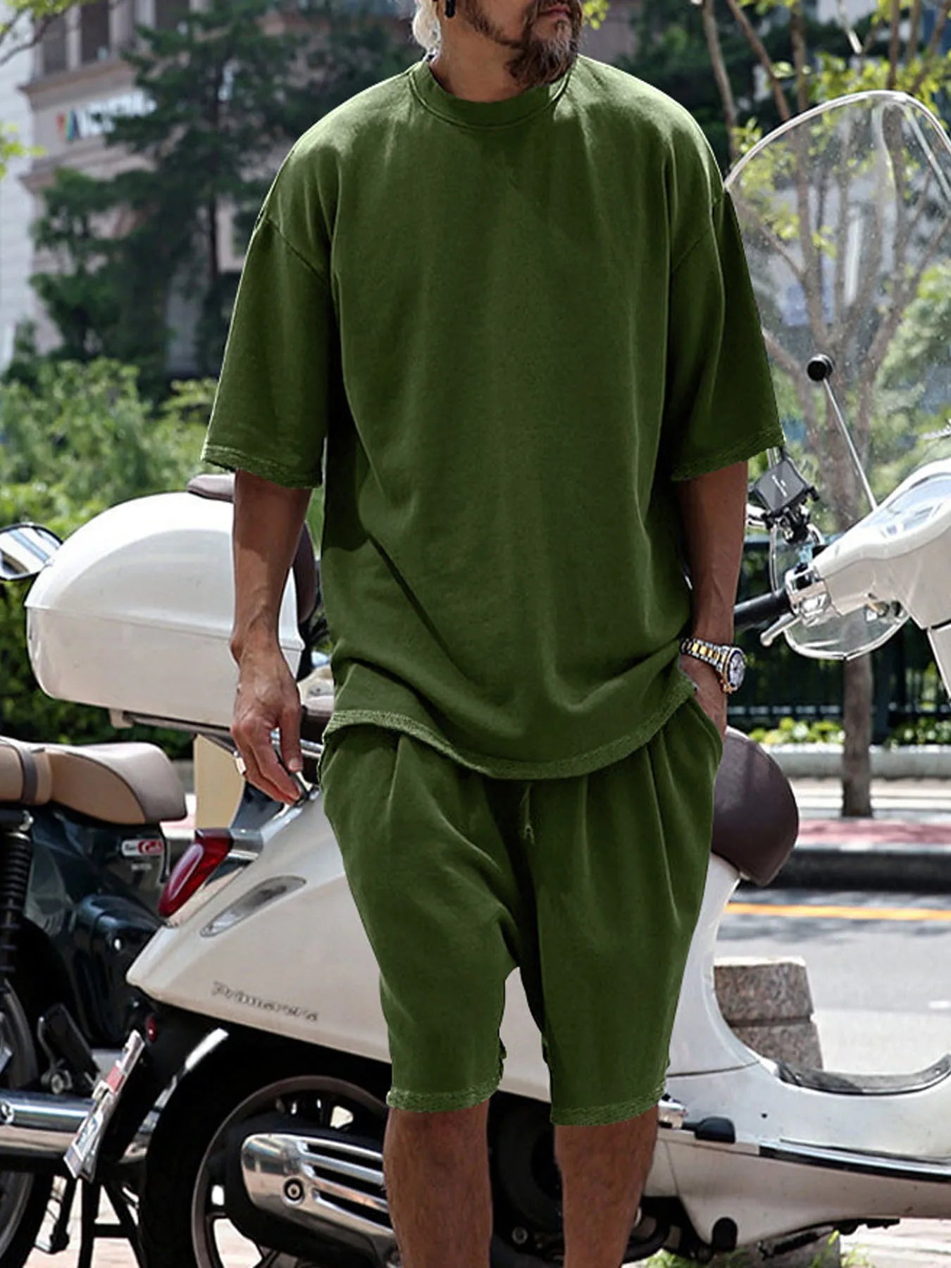 Cotton Men Casual Set