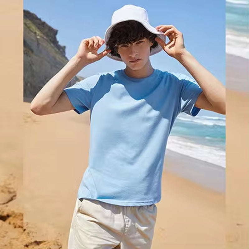 Summer Cotton T Shirts Men