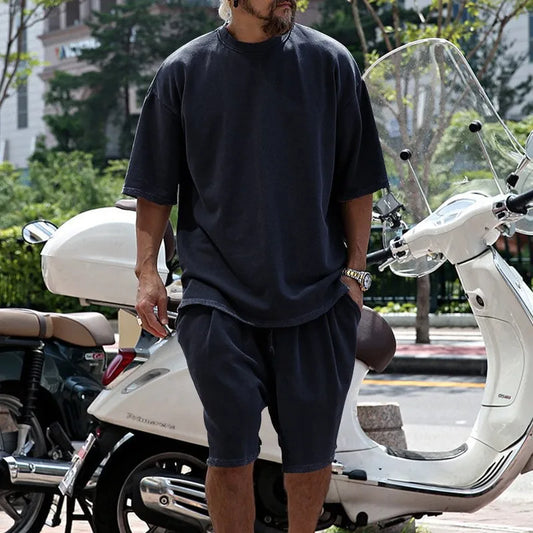 Cotton Men Casual Set 