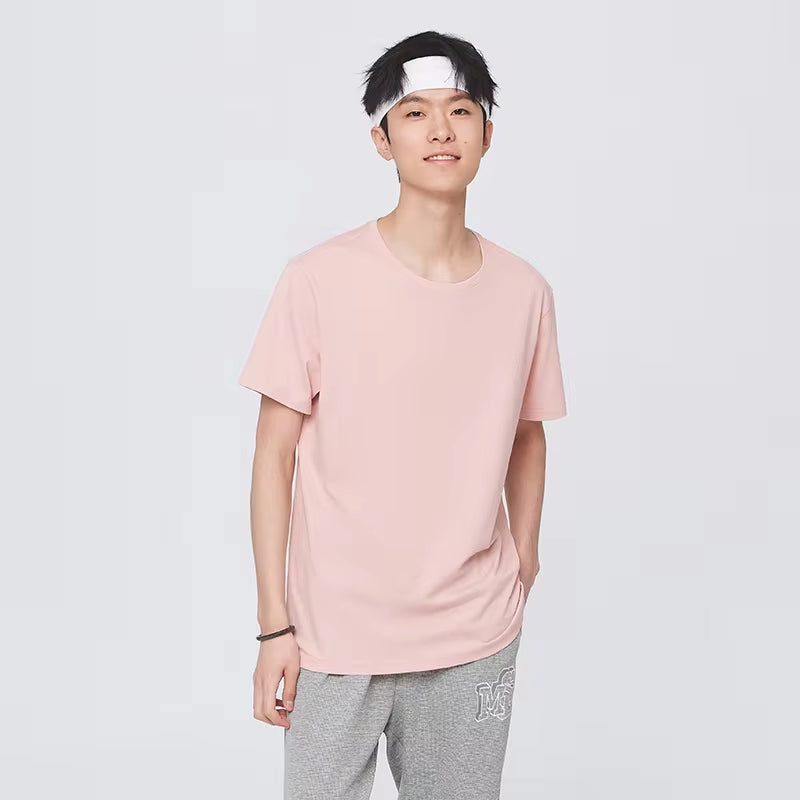 Summer Cotton T Shirts Men 